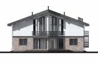 Проект уникального одноэтажного дома с мансардой